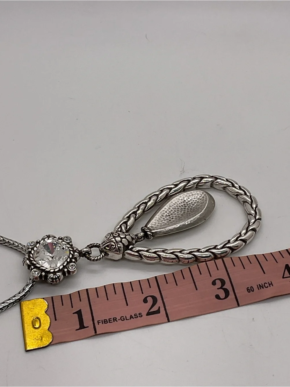 Brighton Let Yourself Shine Silver-Plated Teardrop Pendant Necklace